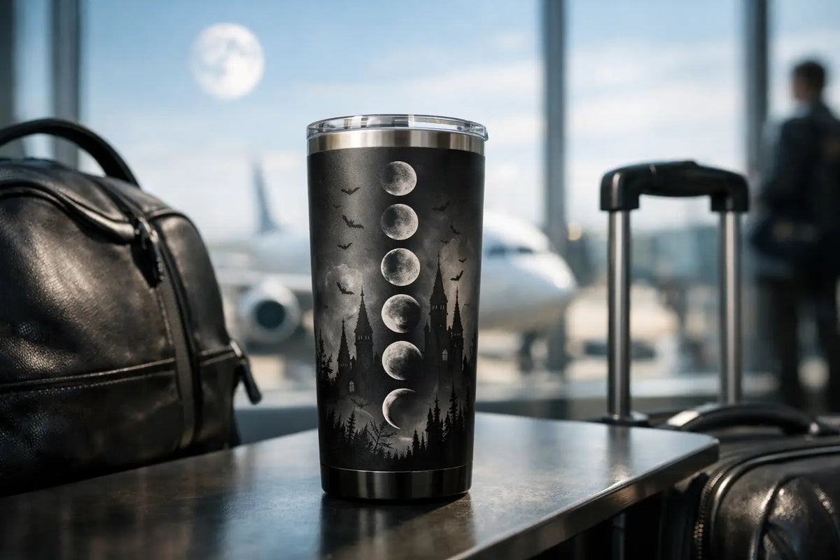 Gothic Moon Phase Tumbler Style That Travels