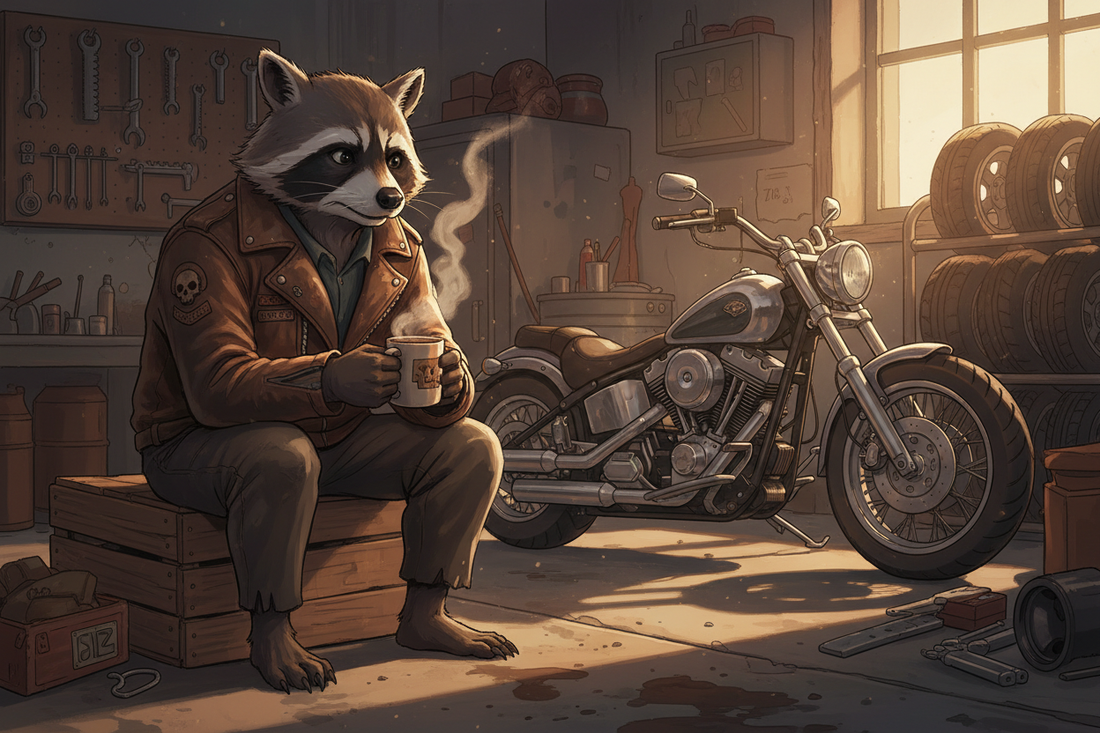 Coffee, Chaos & the Open Road — A Biker's Morning Routine