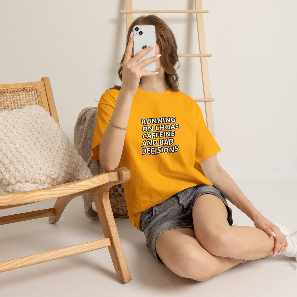 Running on Coffee & Bad Decisions Tee