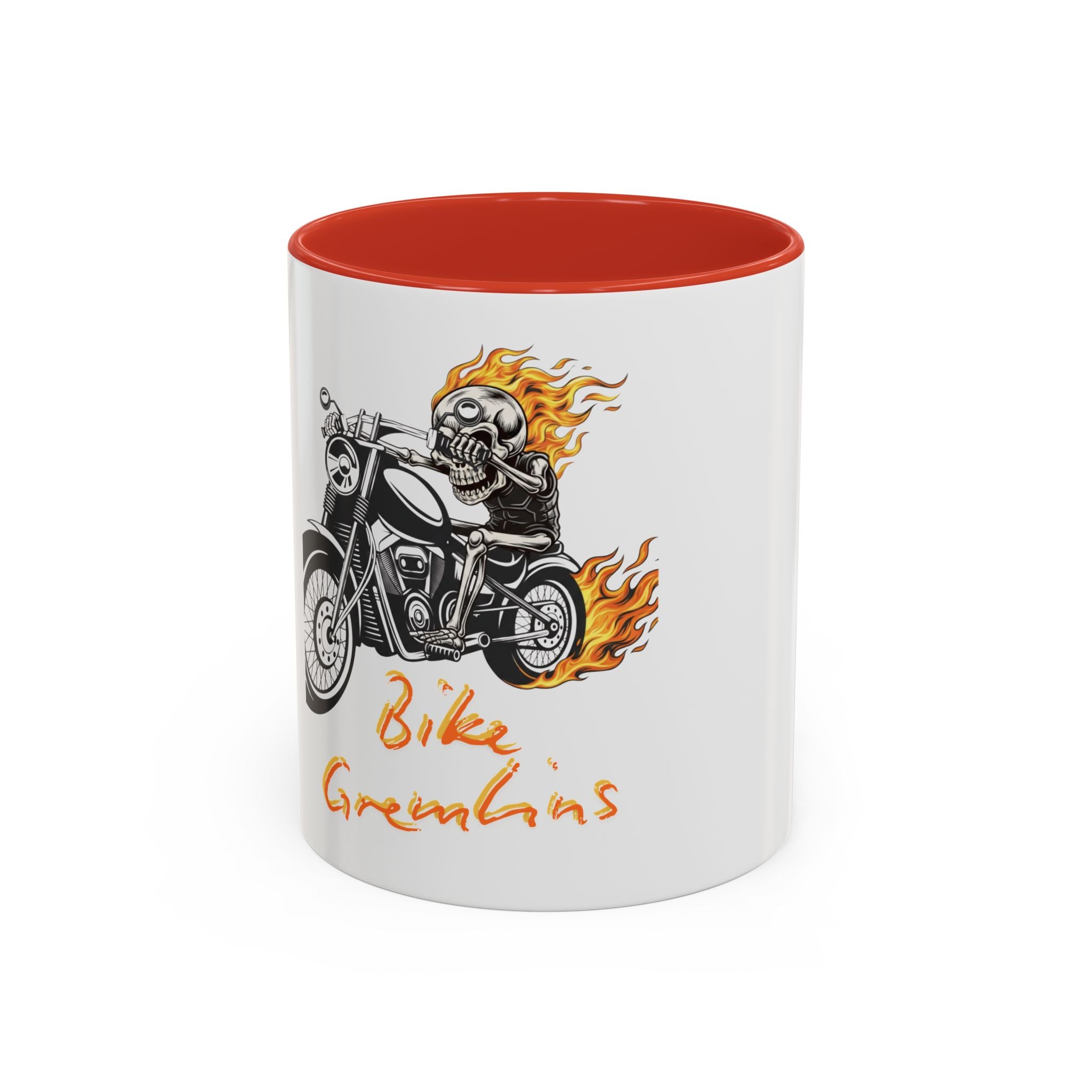 Bike Gremlins Skull Motorcycle Coffee Mug (11/15 oz)