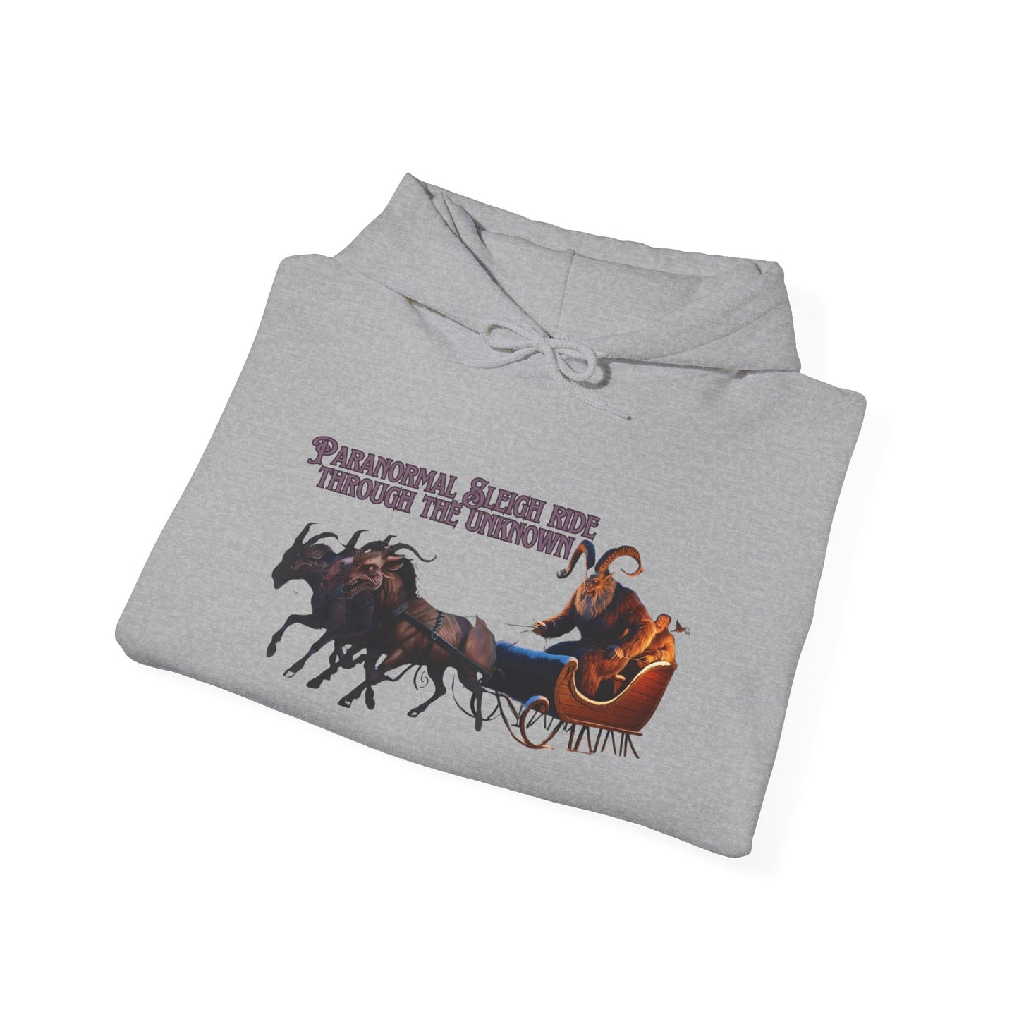 Krampus Hoodie with Cryptids Sleight Ride