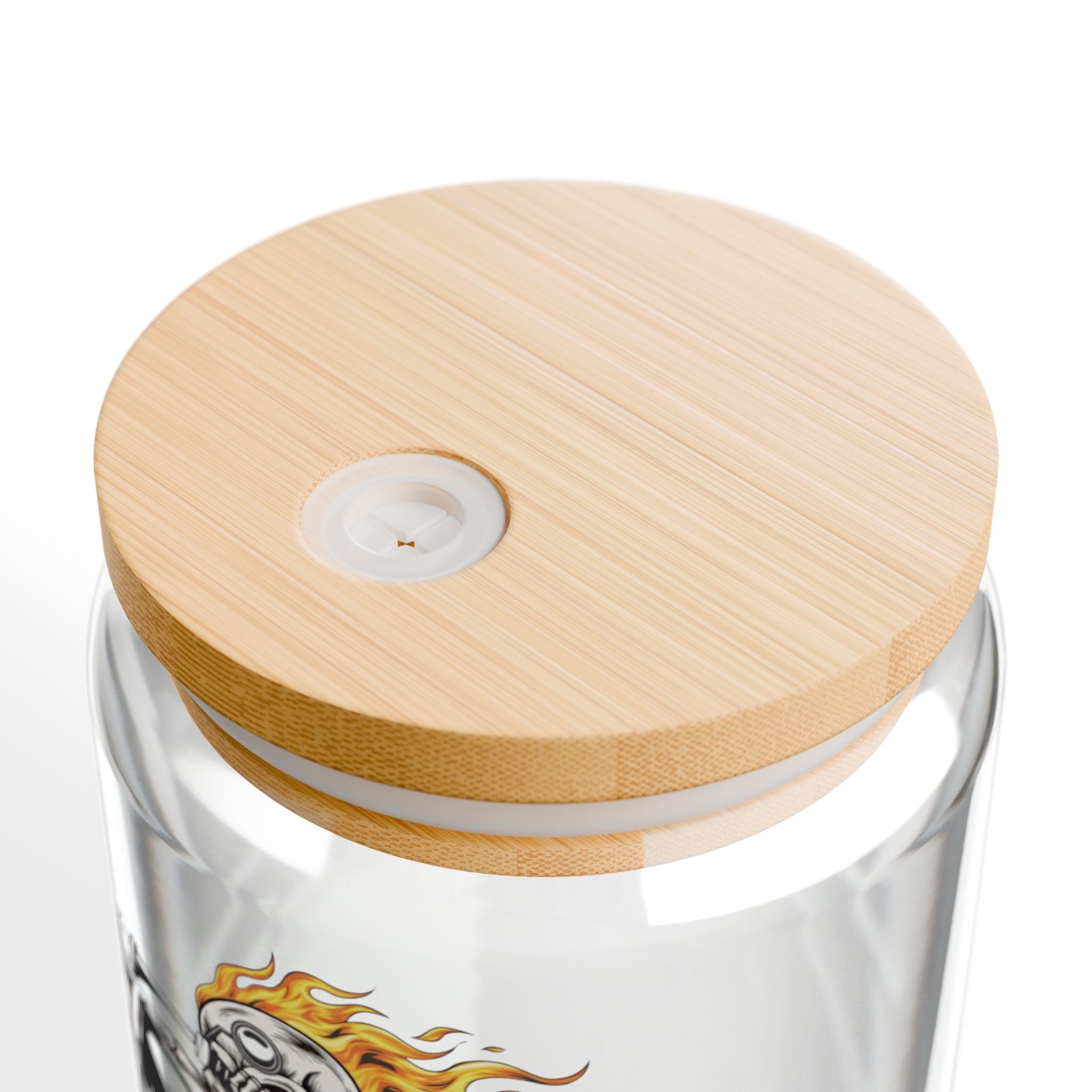Motorcycle Rider Sipper Glass - 'Bike Gremlins' 16oz Travel Tumbler