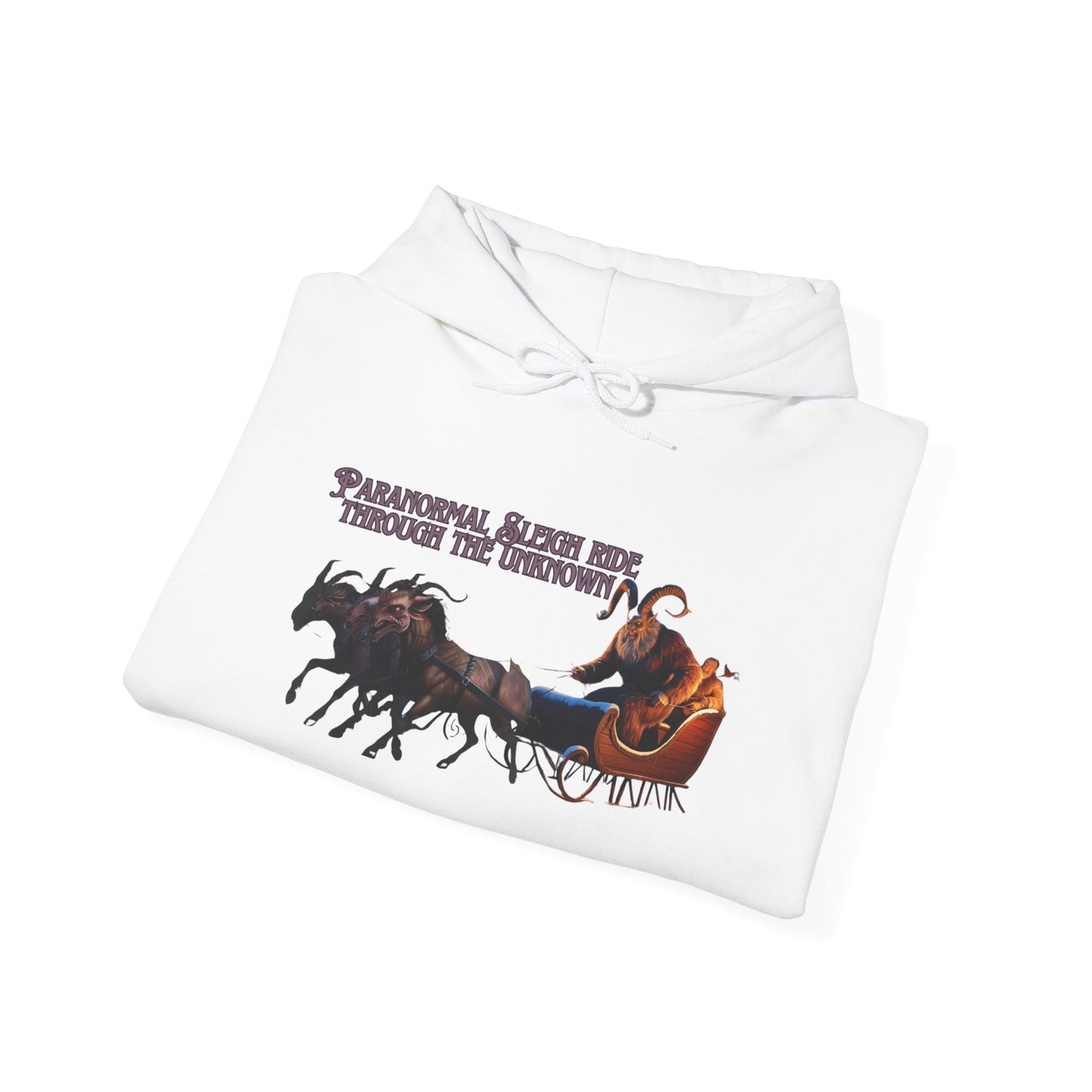 Krampus Hoodie with Cryptids Sleight Ride