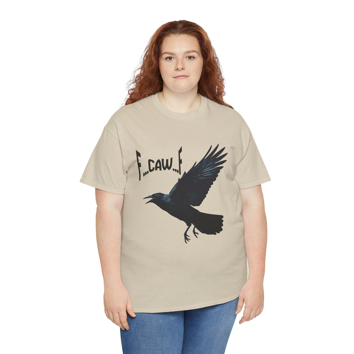 Fierce Crow Graphic T-Shirt | Dark & Majestic Nature Tee