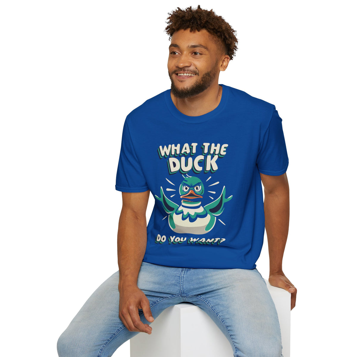 Funny Duck Graphic T-Shirt | Quirky Unisex Tee