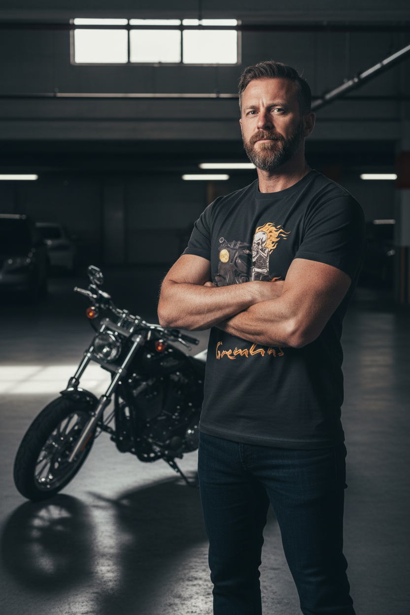 Bike Gremlins – Biker Graphic Tee | Unisex Classic Fit