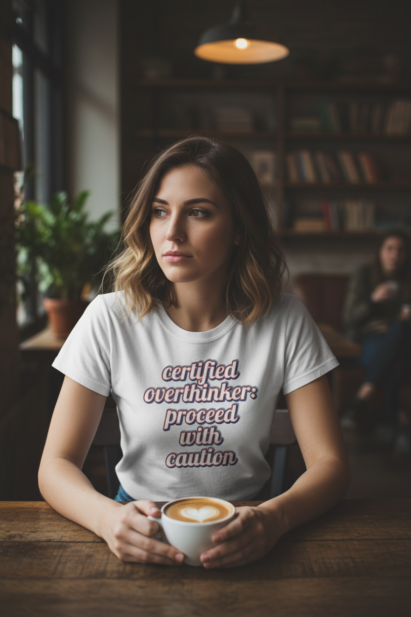 Certified Overthinker Funny T-Shirt
