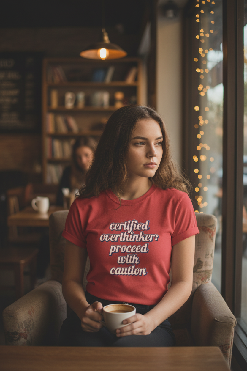 Certified Overthinker Funny T-Shirt