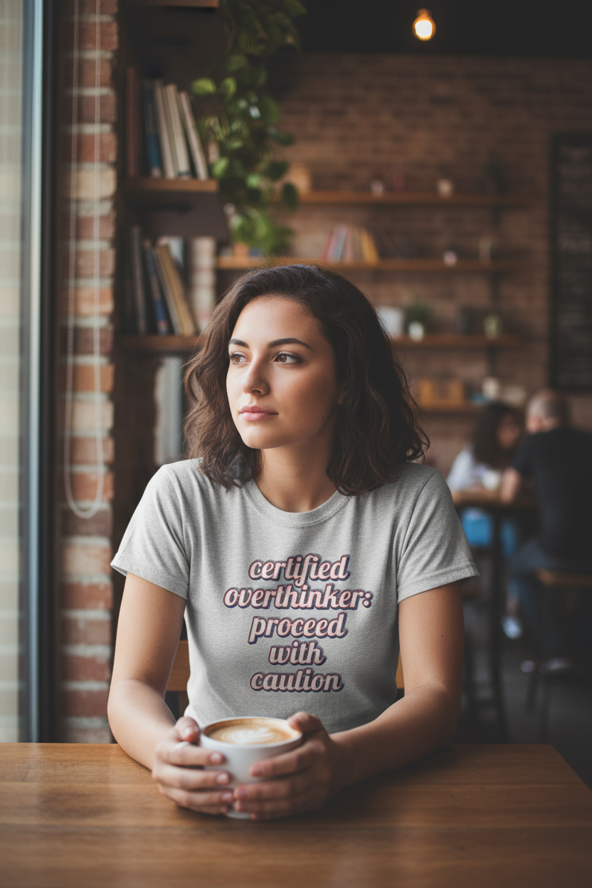 Certified Overthinker Funny T-Shirt