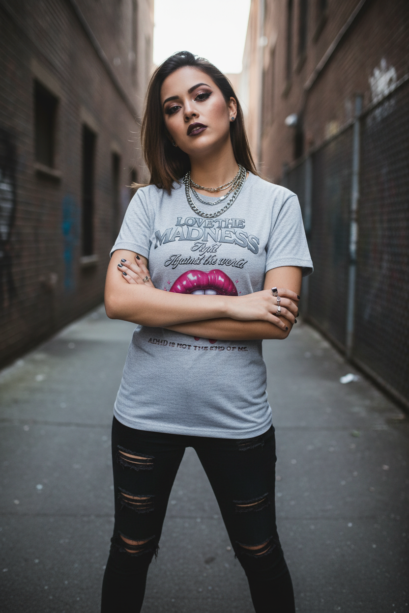 Love the Madness ADHD Graphic T-Shirt