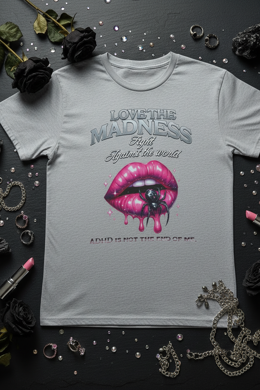 Love the Madness ADHD Graphic T-Shirt