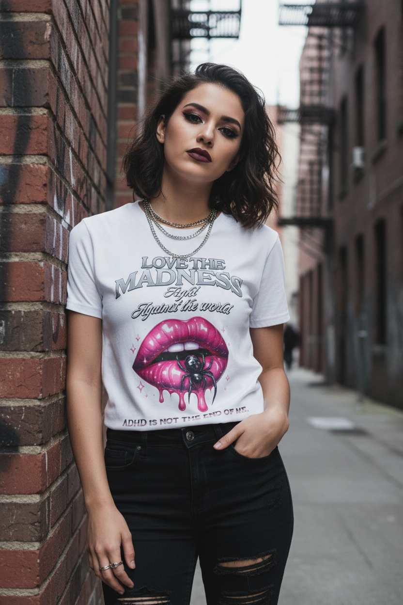 Love the Madness ADHD Graphic T-Shirt