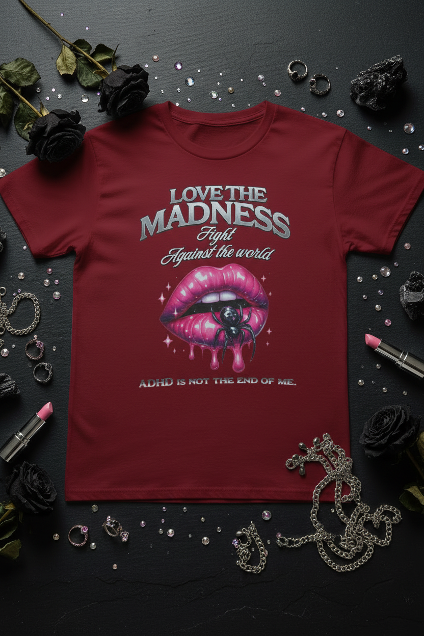 Love the Madness ADHD Graphic T-Shirt