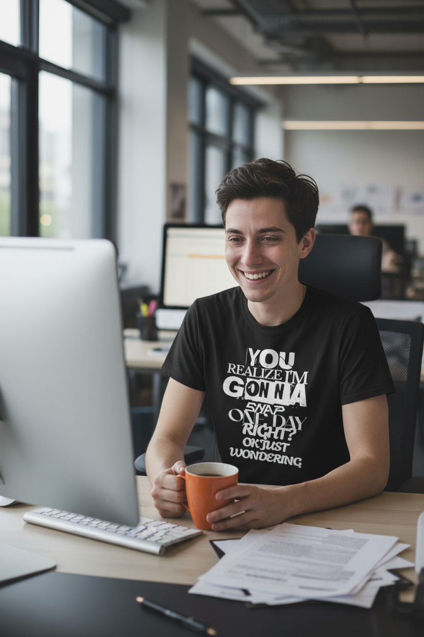 You Realize I'm Gonna Snap One Day Right? Funny Graphic T-Shirt
