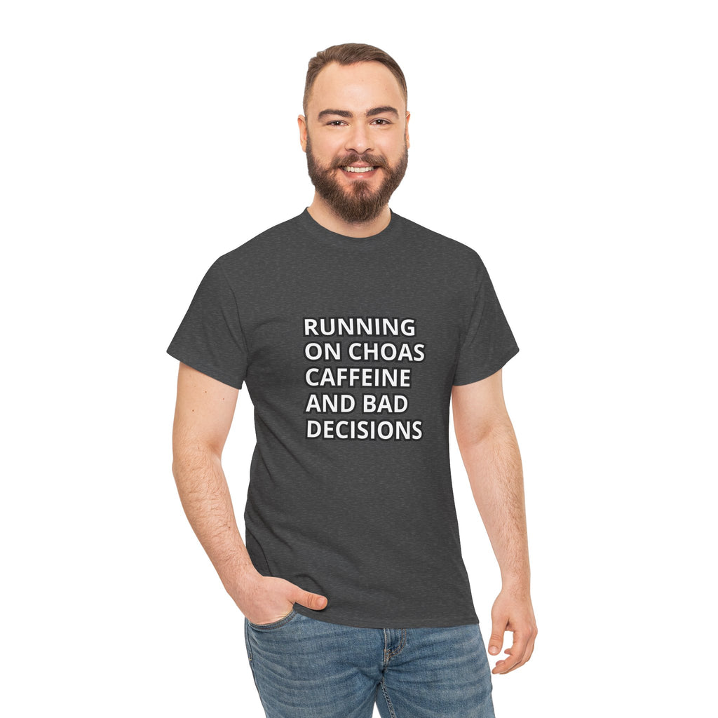 Running on Coffee & Bad Decisions Tee