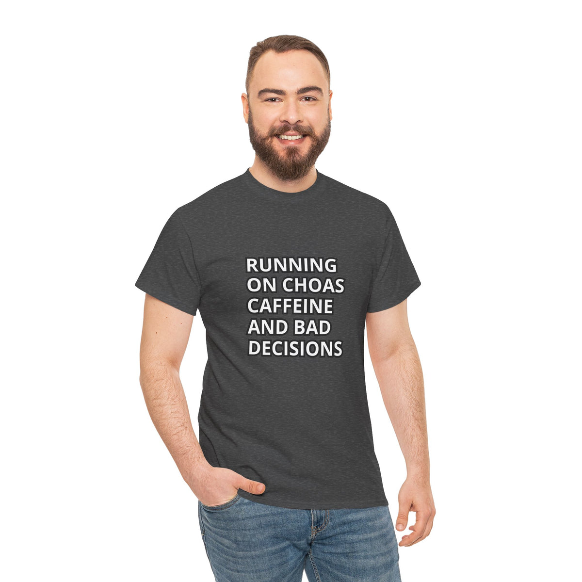Running on Coffee & Bad Decisions Tee