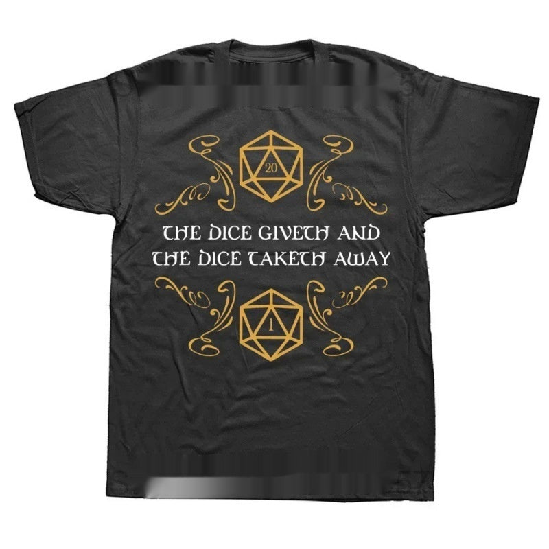 Dungeon Dragon Graphic T-Shirt for RPG & Fantasy Gamers