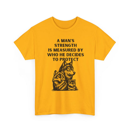 A Man's Strength Tee