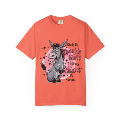 Funny Unisex T-Shirt with Sparkle Farts Design