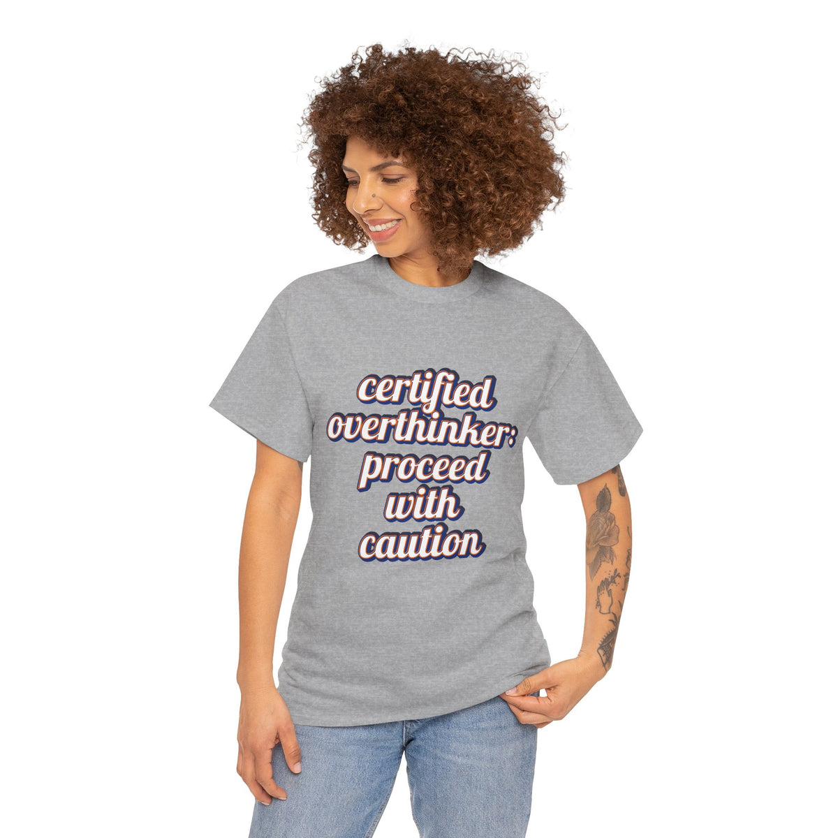 Certified Overthinker Funny T-Shirt