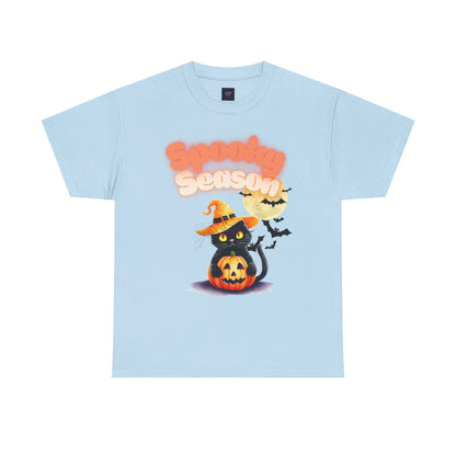 Spooky Season Cat Design shirt