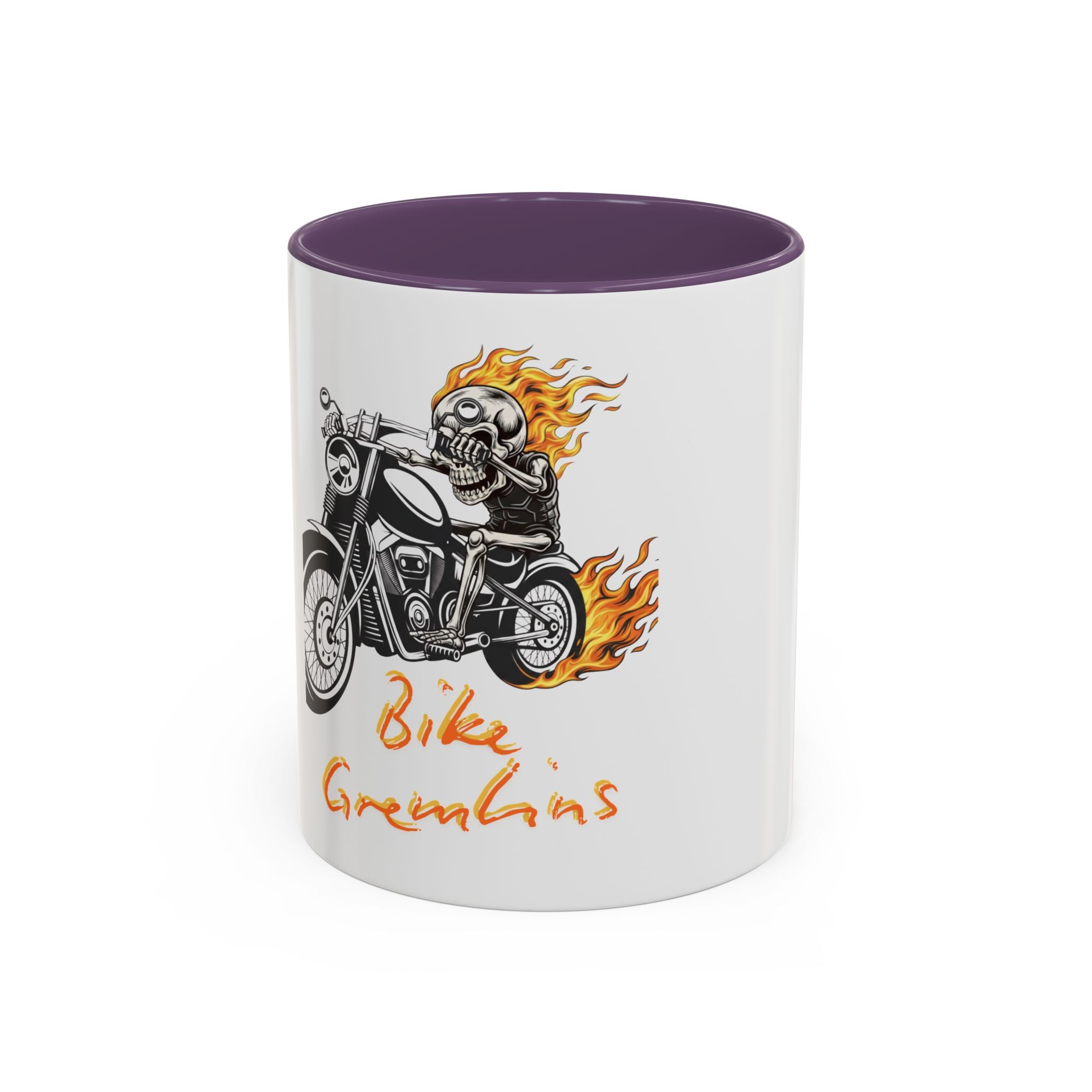 Bike Gremlins Skull Motorcycle Coffee Mug (11/15 oz)