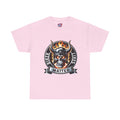 Biker Lives Matter Skull Tee – Flaming Helmet Graphic T‑Shirt