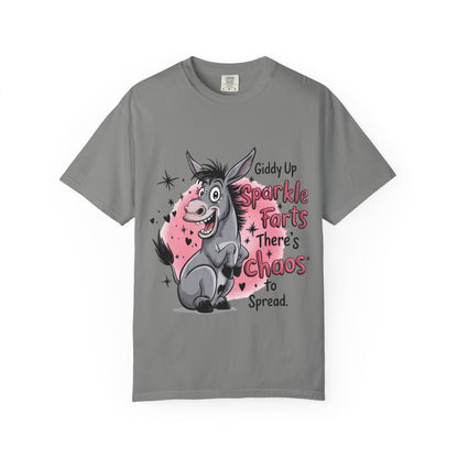 Funny Unisex T-Shirt with Sparkle Farts Design