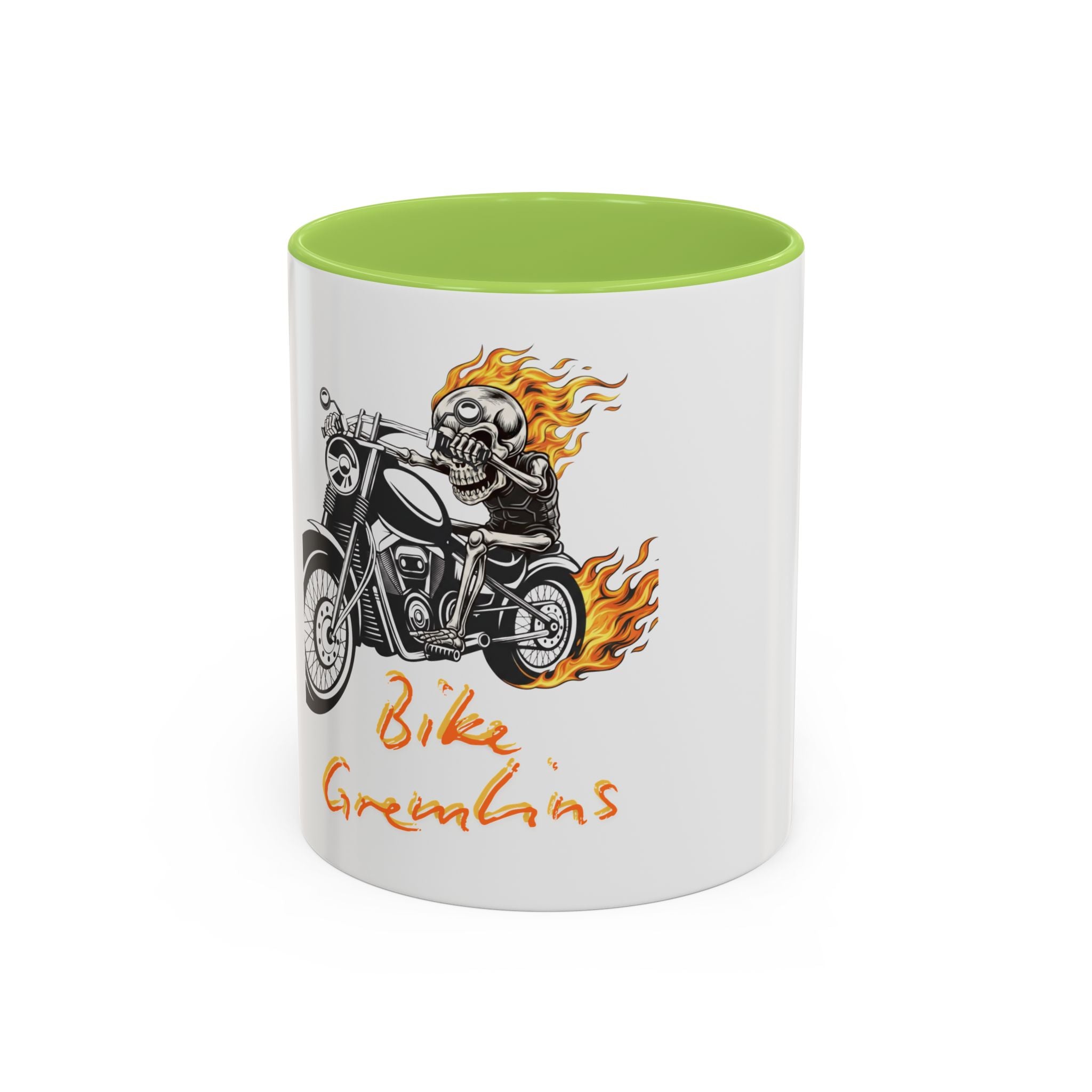Bike Gremlins Skull Motorcycle Coffee Mug (11/15 oz)