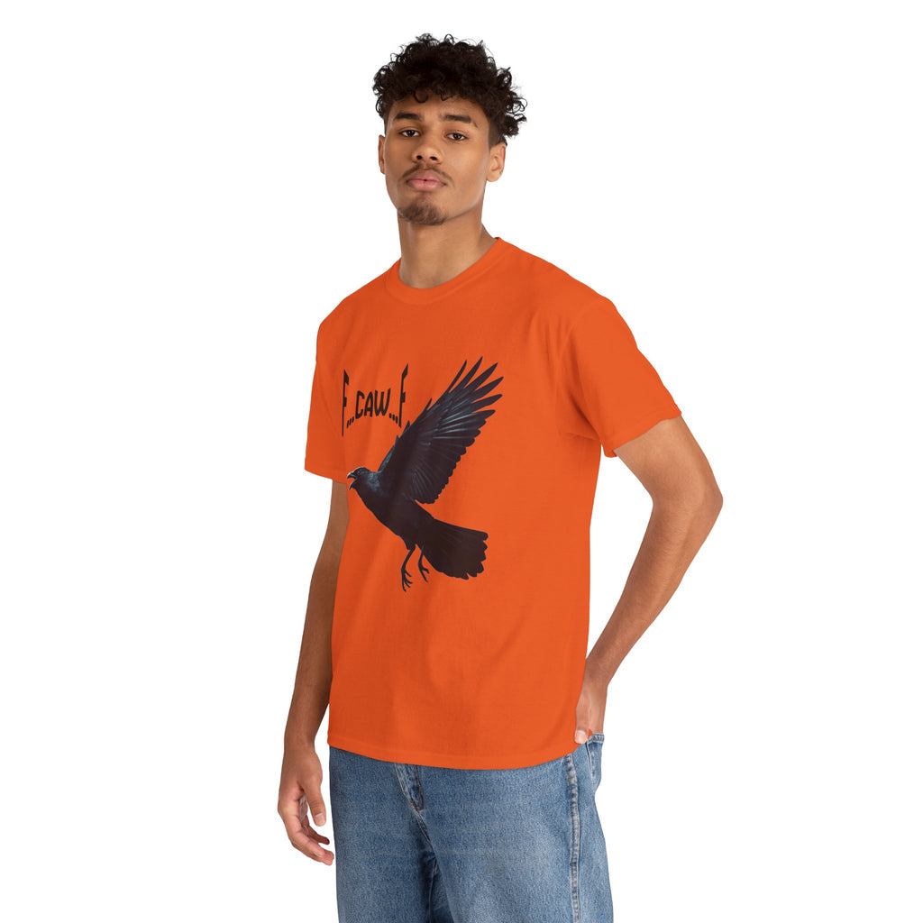 Fierce Crow Graphic T-Shirt | Dark & Majestic Nature Tee