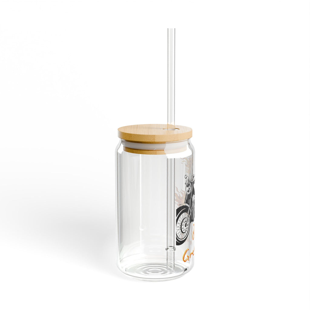 Motorcycle Rider Sipper Glass - 'Bike Gremlins' 16oz Travel Tumbler