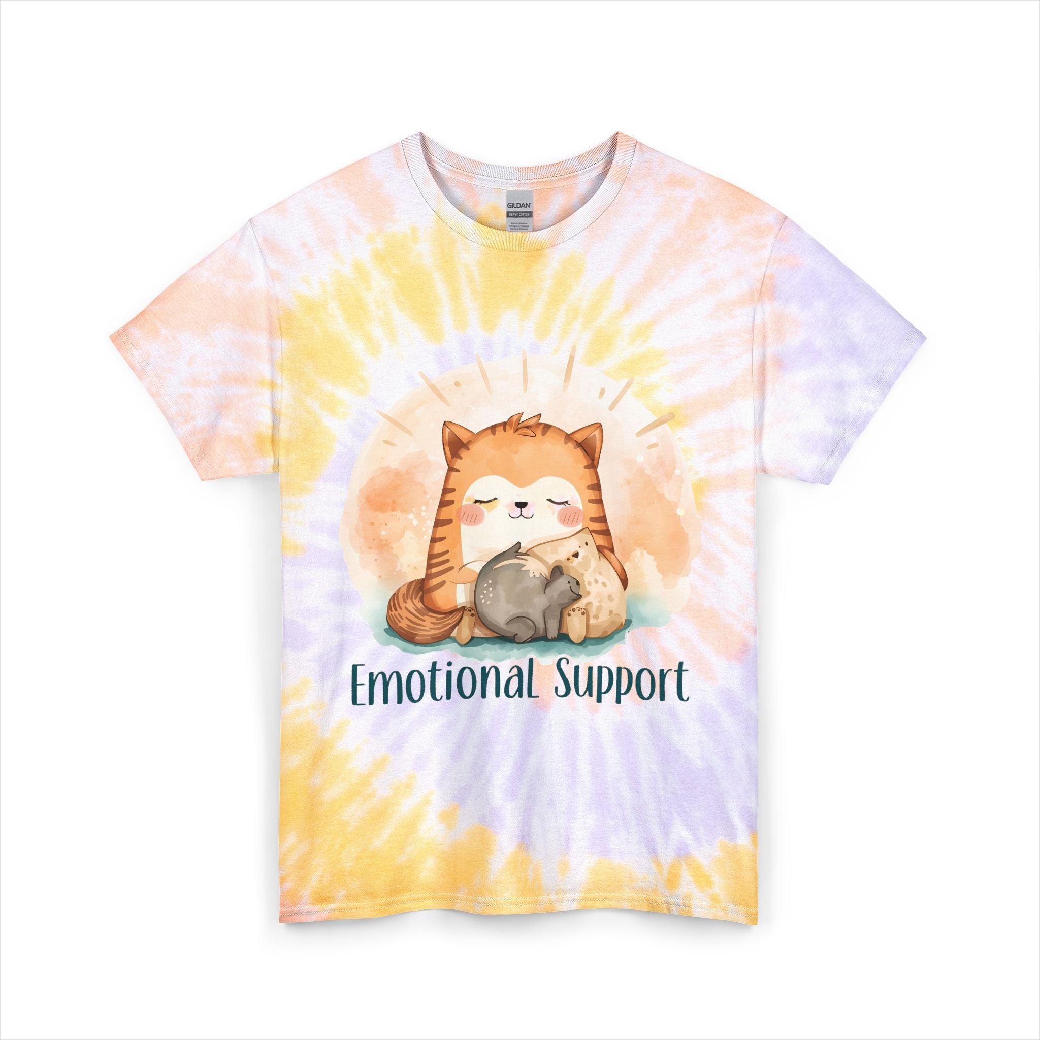 Emotional Support Tie Dye Tee