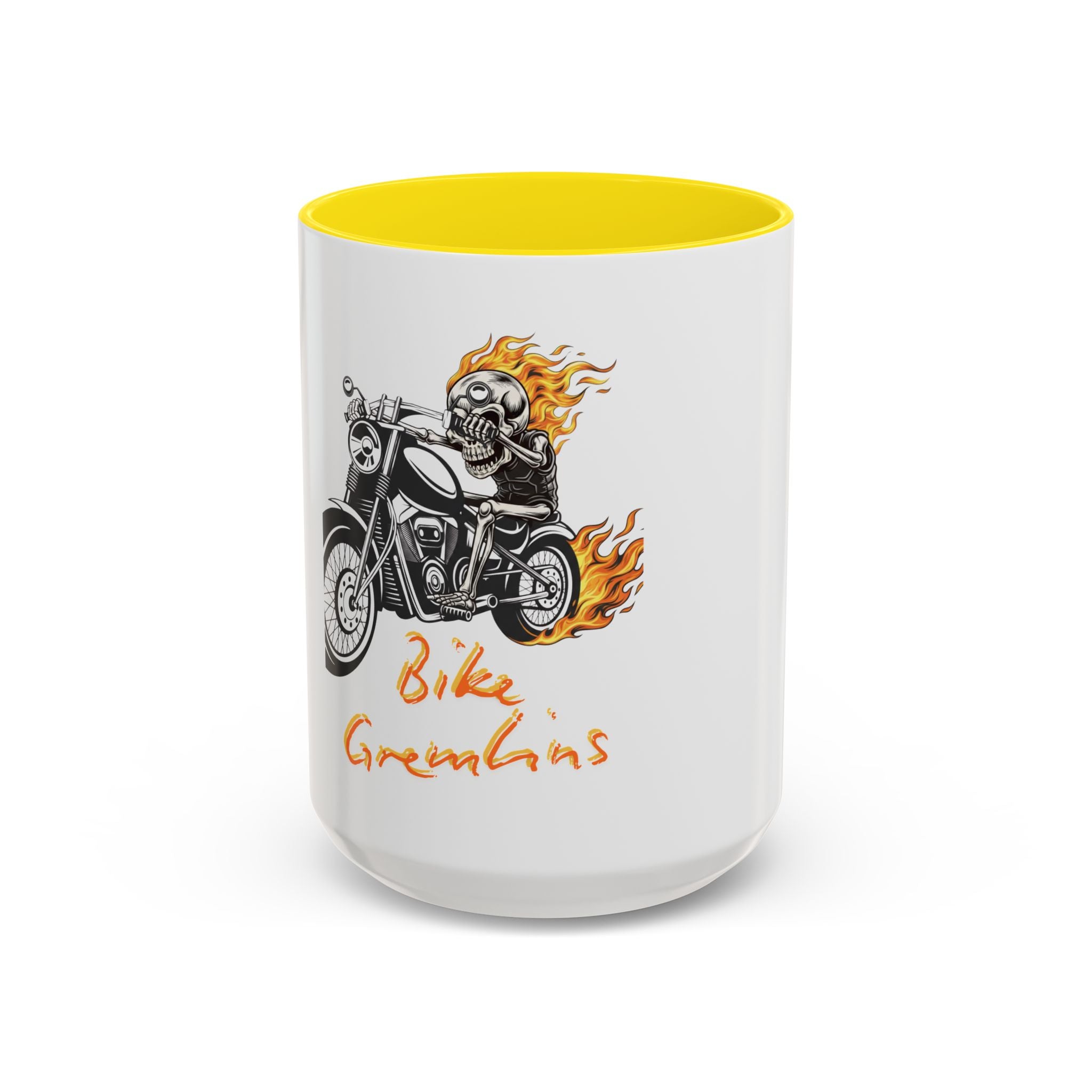 Bike Gremlins Skull Motorcycle Coffee Mug (11/15 oz)