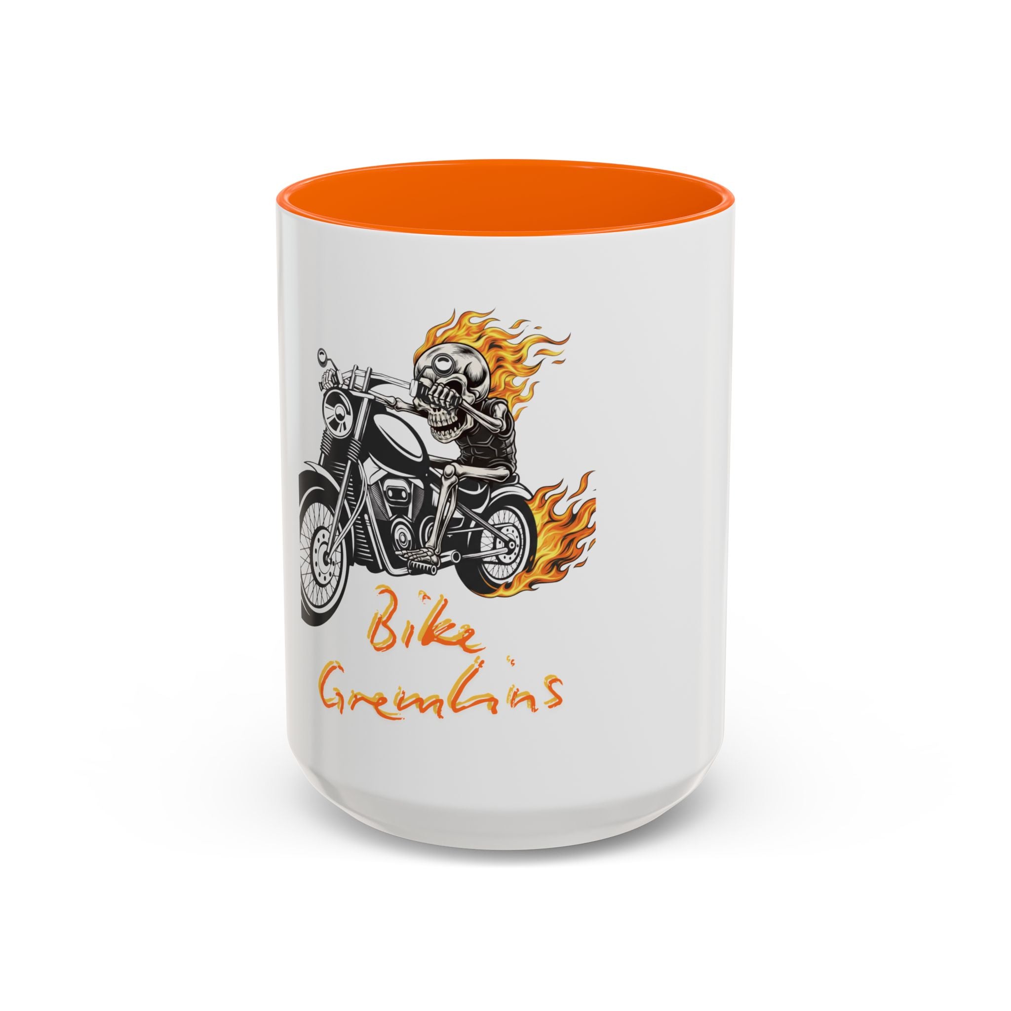 Bike Gremlins Skull Motorcycle Coffee Mug (11/15 oz)