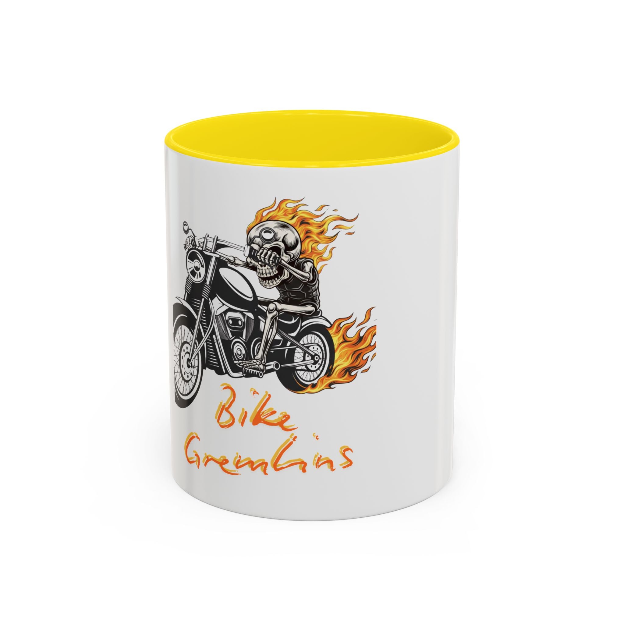 Bike Gremlins Skull Motorcycle Coffee Mug (11/15 oz)