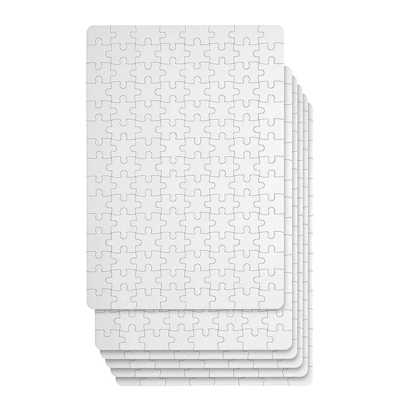 A4 Sublimation Puzzle Blank – DIY Custom Jigsaw for Heat Press & Crafts