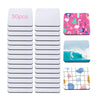50-Pack Sublimation Blank Coasters | Square & Round Rubber Mats for Heat Press Printing | Bulk DIY Craft Supplies