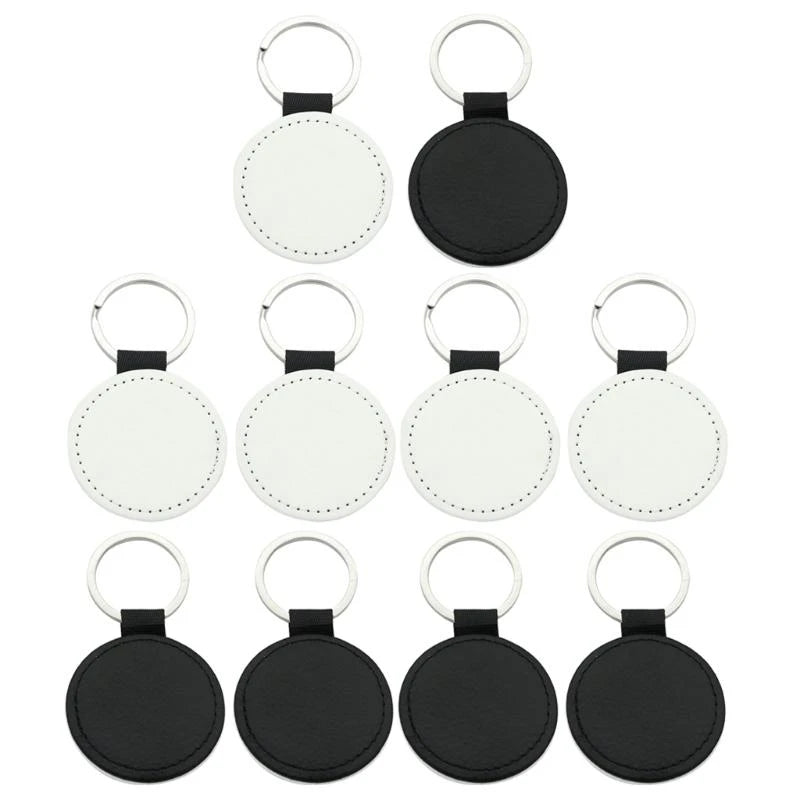 Rectangular Sublimation Blanks Keychains – Custom DIY Metal Key Rings for Heat Press & Personalized Gifts