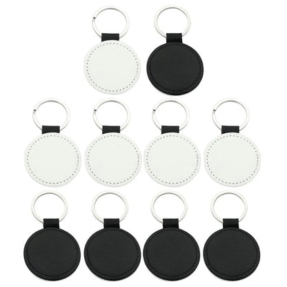 Rectangular Sublimation Blanks Keychains – Custom DIY Metal Key Rings for Heat Press & Personalized Gifts