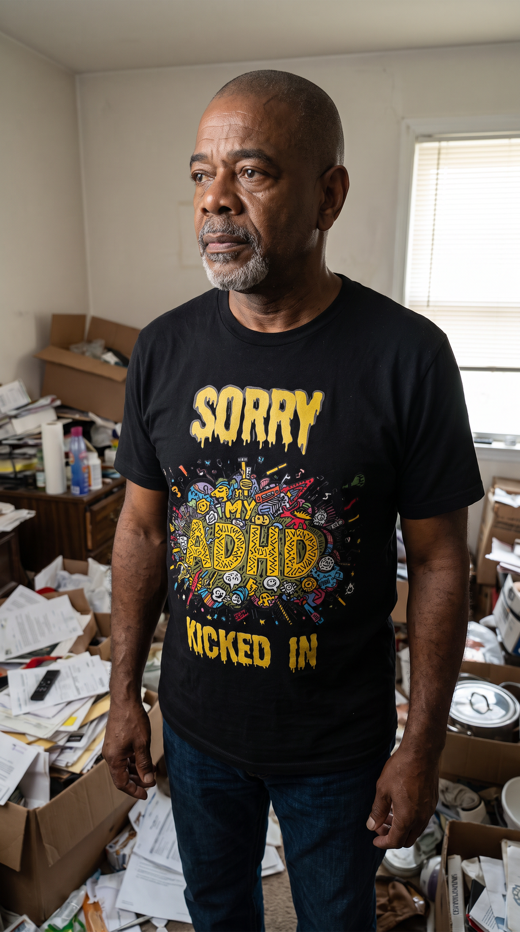 ADHD & Mental Health Awareness T-Shirt – Neurospicy & Proud Unisex Affirmation Tee (S–5XL)