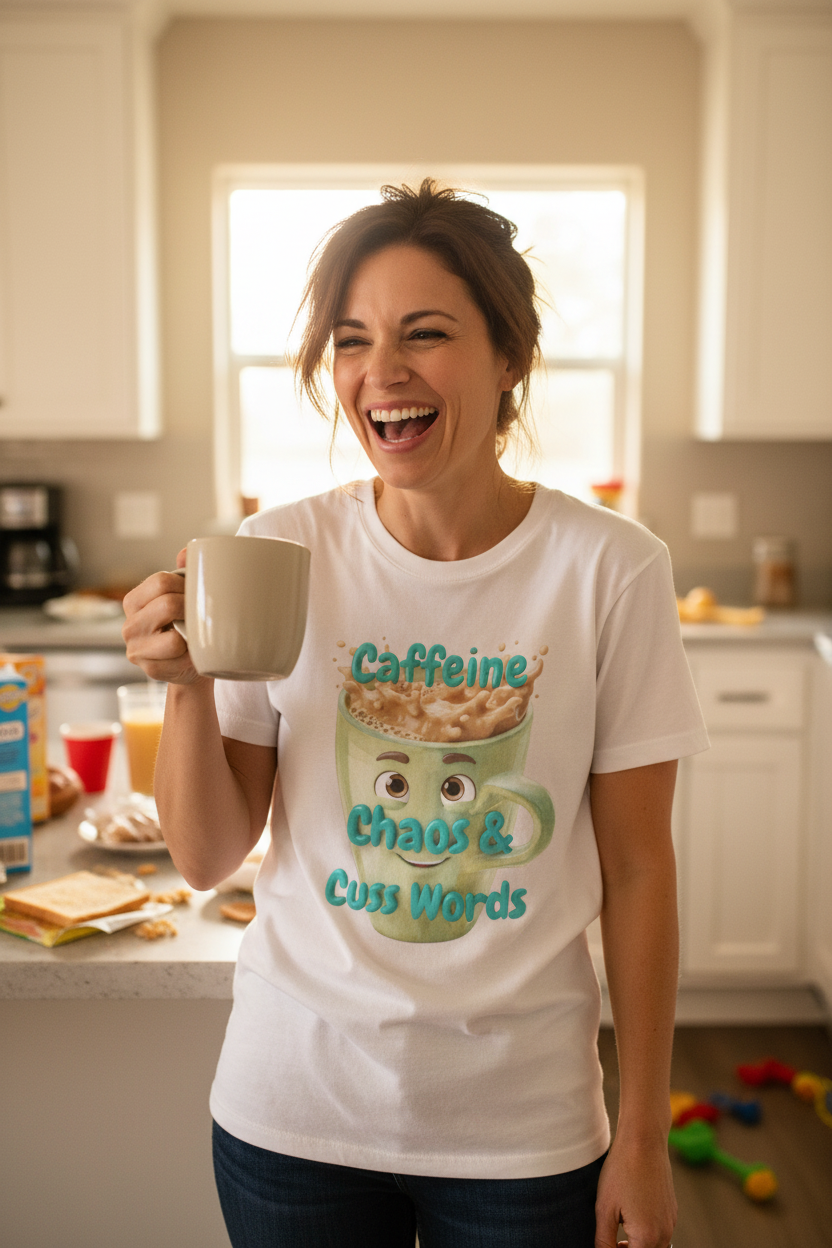 Caffeine Chaos Kitchen White