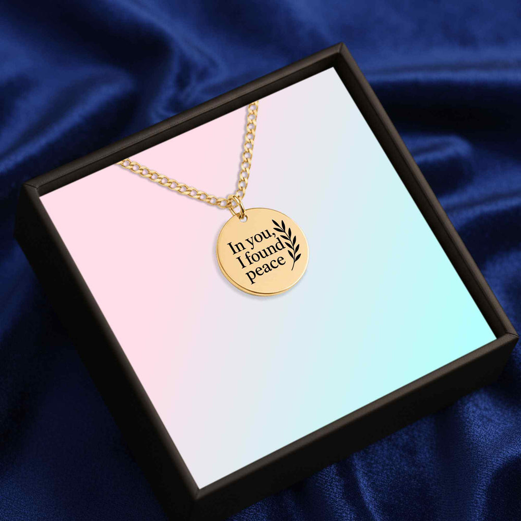 Cuban Coin Necklace – Personalized 18K Gold, Rose Gold & Steel