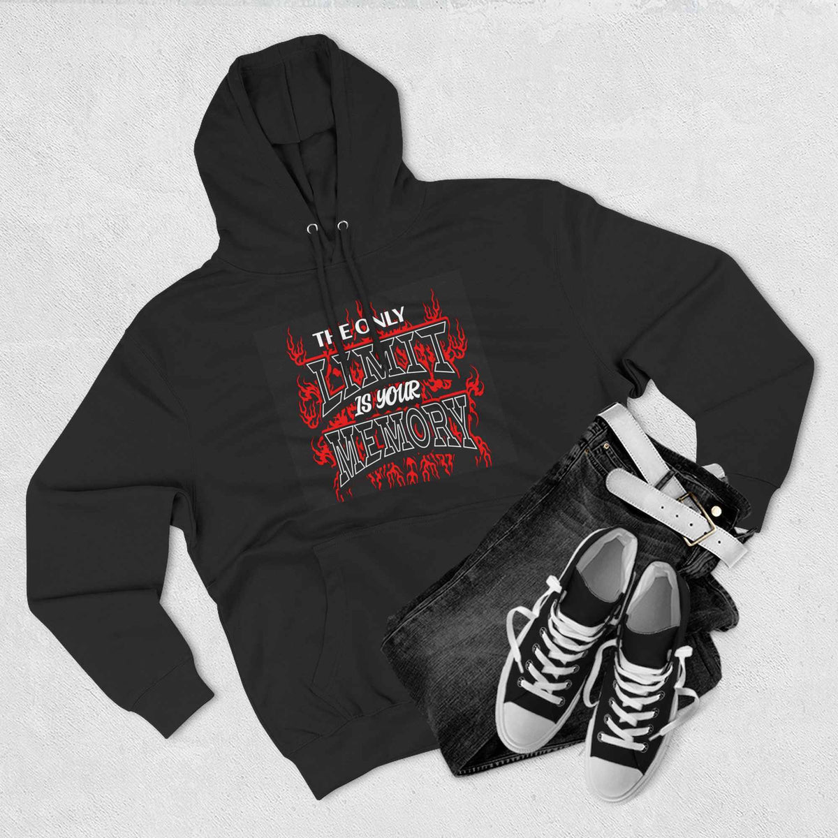 Inspirational Fleece Hoodie – Motivational Unisex Pullover for Cozy Everyday Wear (XS–3XL) - TRK Sublimation Design