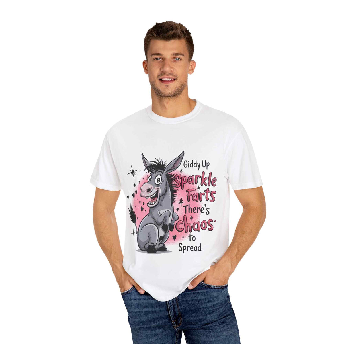 Sparkle Farts Funny Graphic T-Shirt – Quirky Humor Unisex Tee (S–4XL) - TRK Sublimation Design
