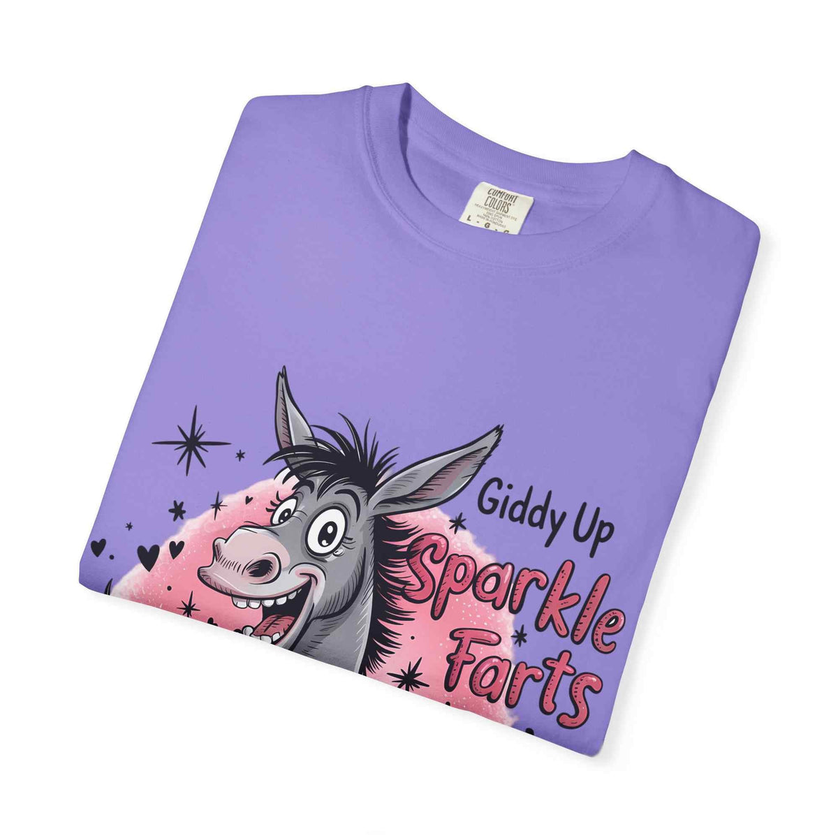 Sparkle Farts Funny Graphic T-Shirt – Quirky Humor Unisex Tee (S–4XL) - TRK Sublimation Design